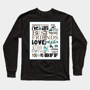 quotes Long Sleeve T-Shirt